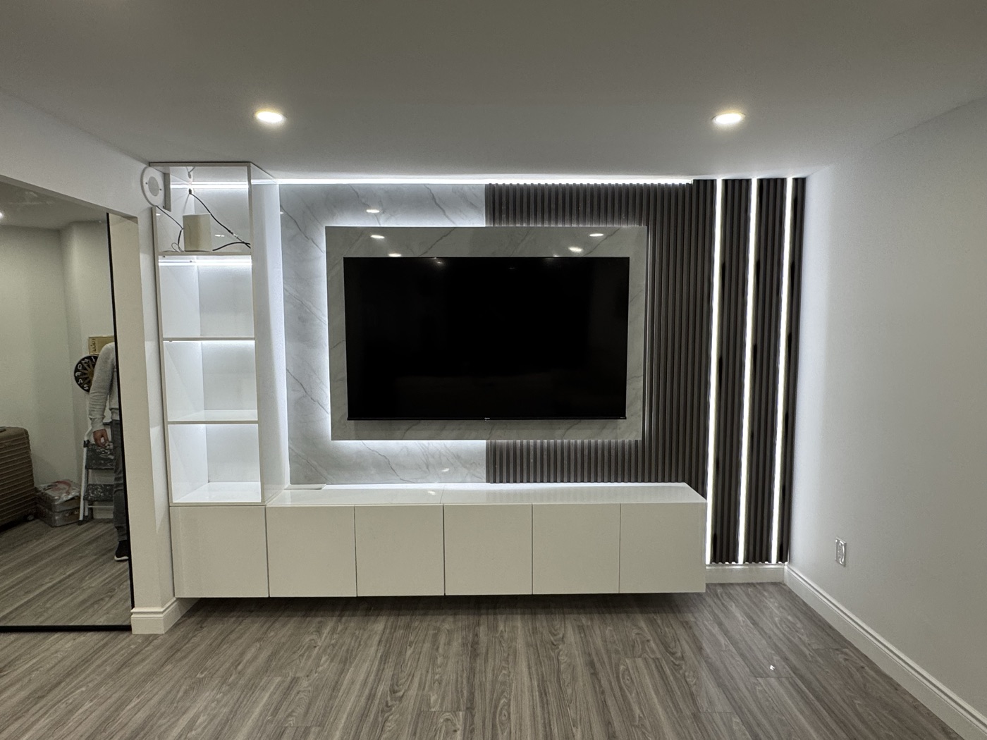 Custom ARV media wall