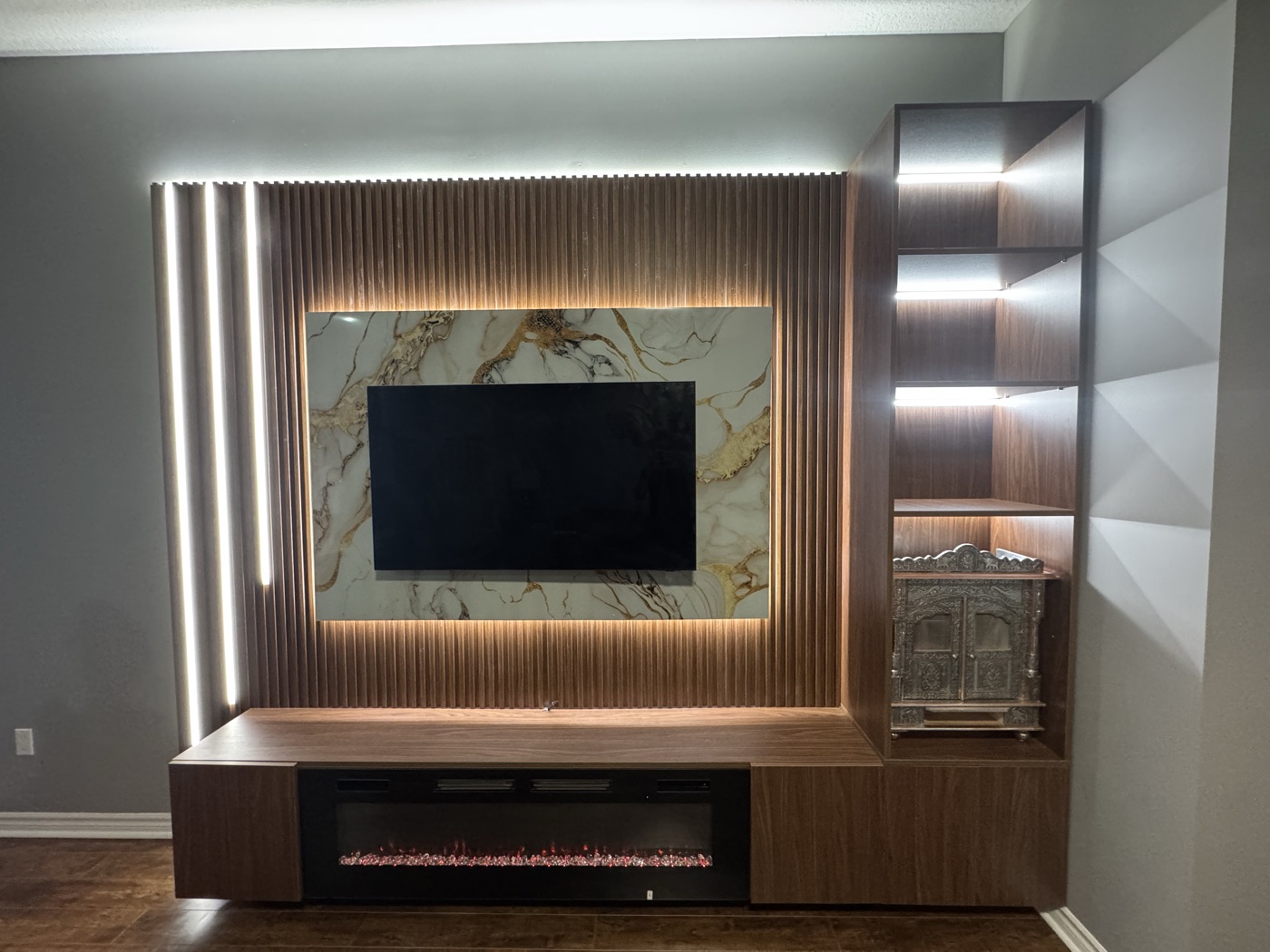 ARV acoustic slat wall